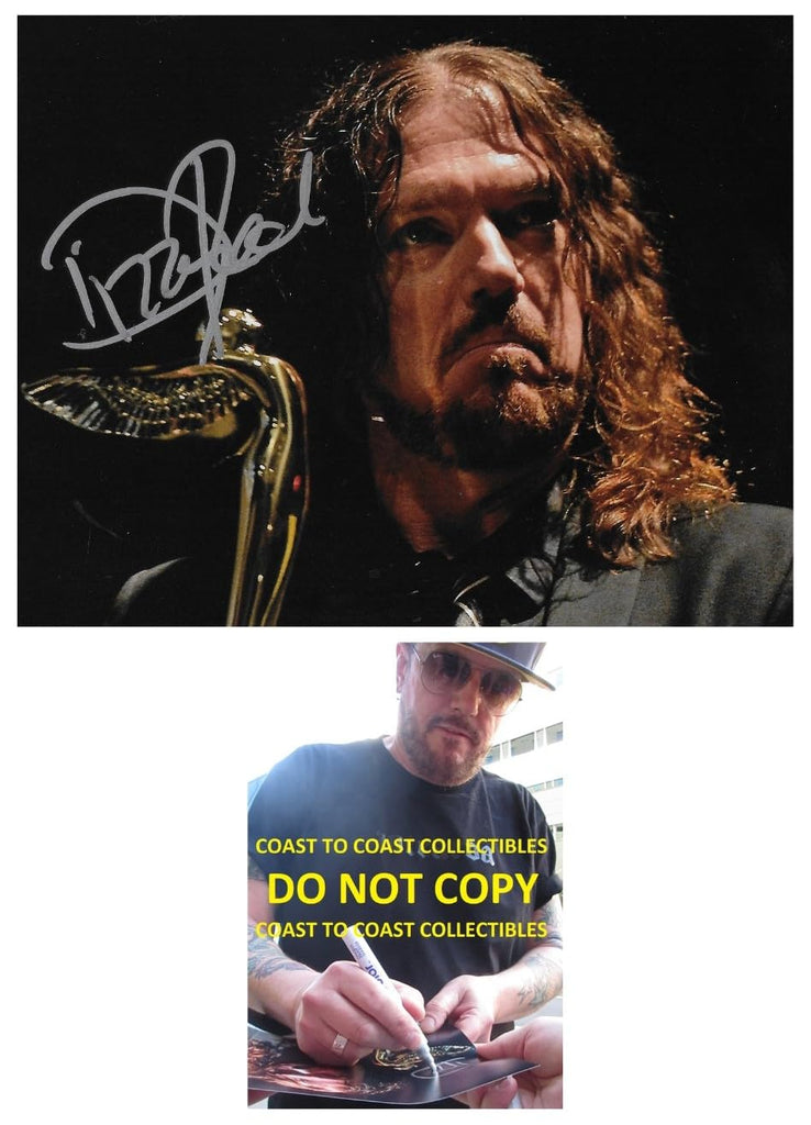 Dizzy Reed Guns N Roses signed 8x10 photo proof COA autographed GNR Star