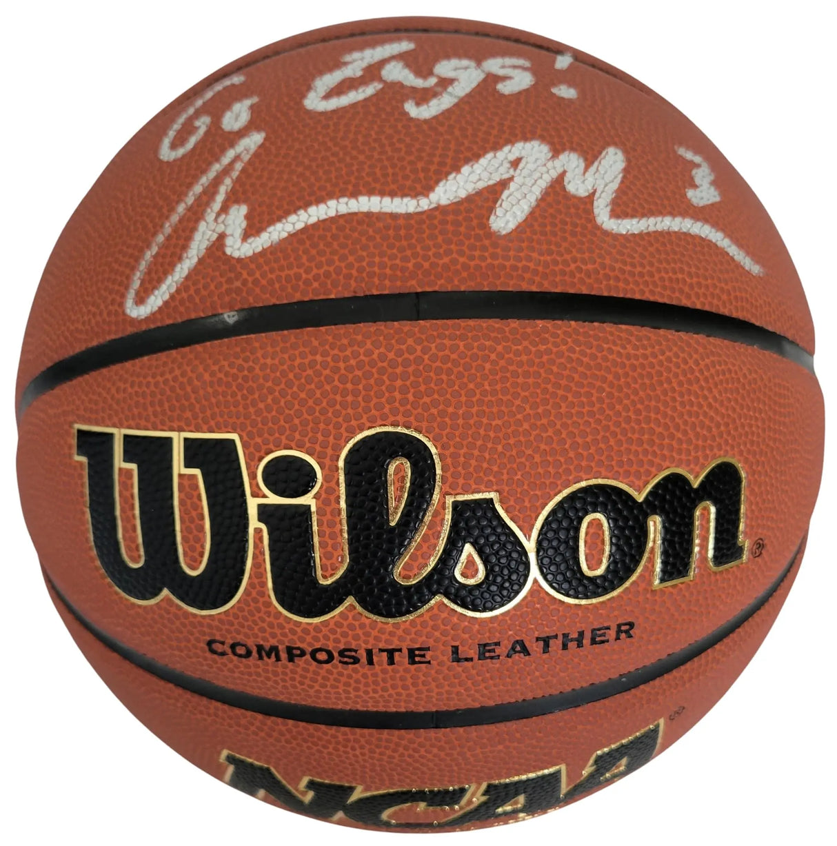 Adam Morrison Signed Basketball COA Proof Autographed Gonzaga Bulldogs