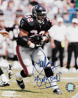 Jamal Anderson Atlanta Falcons signed, autographed football 8x10 photo,COA with proof