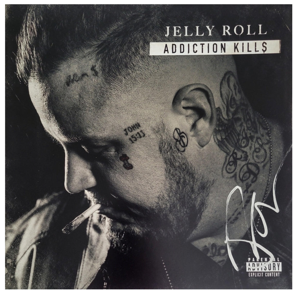 Jelly Roll Signed Kills 12x12 Photo Album Proof COA Autographed star