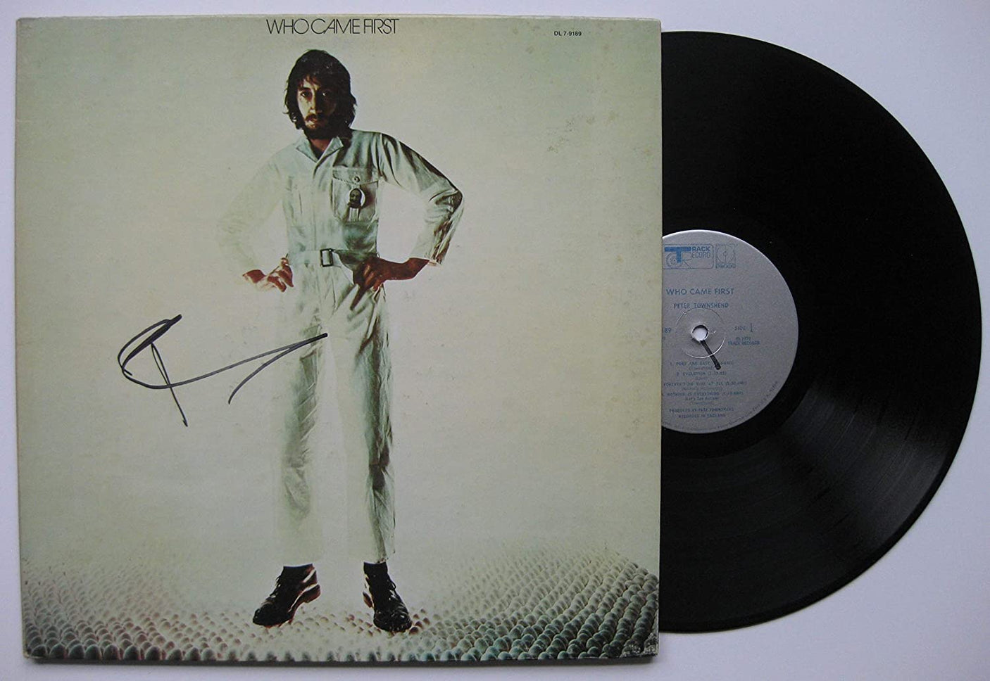 Pete Townshend signed Who Came First album vinyl record proof Beckett COA autographed STAR