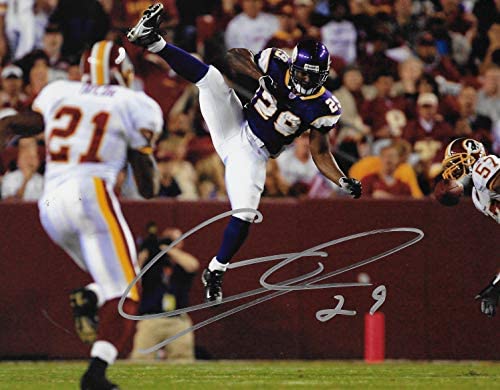 Chester Taylor Minnesota Vikings signed autographed 8x10 photo proof COA