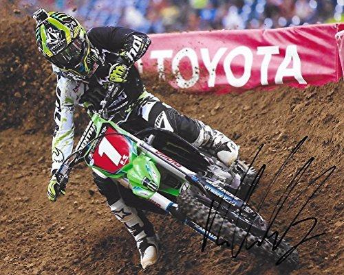 Ryan Villopoto, Supercross, Motocross, Freestyle Motocross, Signed, Autographed, 8X10 Photo, a COA with the Proof Photo of Ryan Signing Will Be Included`.