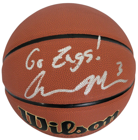 Adam Morrison Signed Basketball COA Proof Autographed Gonzaga Bulldogs