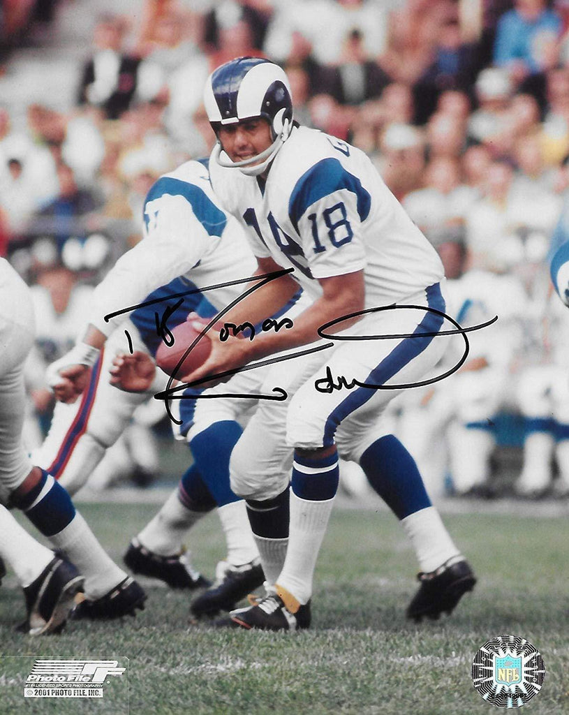 Roman Gabriel Los Angels Rams signed autographed, 8x10 Photo, COA will be included.