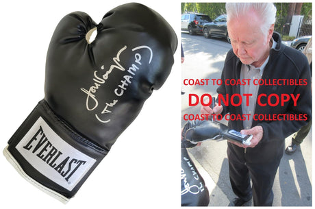 Jon Voight signed boxing glove The Champ Mickey Donovan Proof autographed STAR