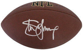 Steve Young San Francisco 49ers BYU Signed Football COA Proof Autographed