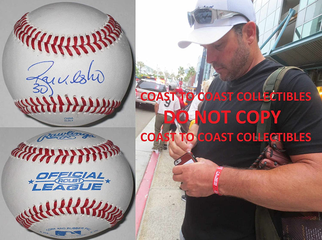 Ryan Klesko Atlanta Braves Padres Giants signed autographed baseball COA proof