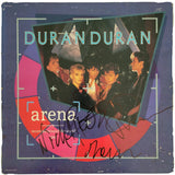 Duran Duran signed Arena album vinyl record COA exact proof Nick, John, Roger STAR