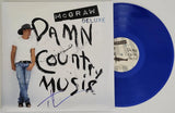 Tim McGraw signed Damn Country Music album vinyl record proof COA autographed Star