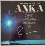 Paul Anka signed Times of your life album vinyl record COA proof autographed STAR