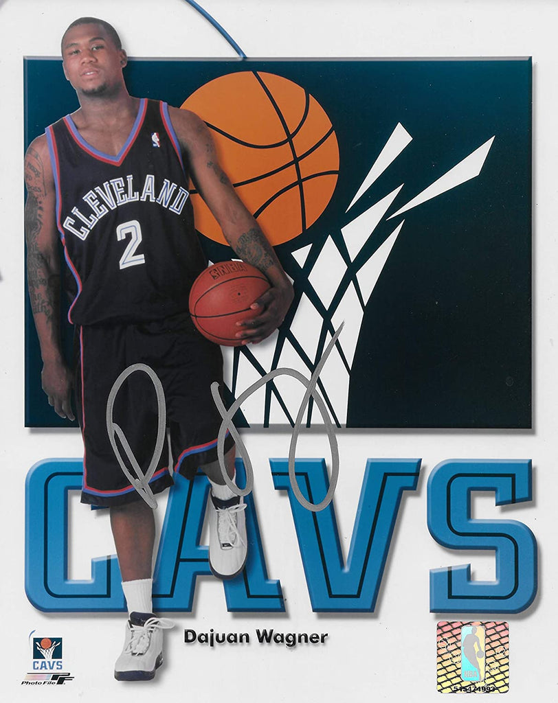 Dajuan Wagner Cleveland Cavaliers autographed basketball 8x10 photo COA