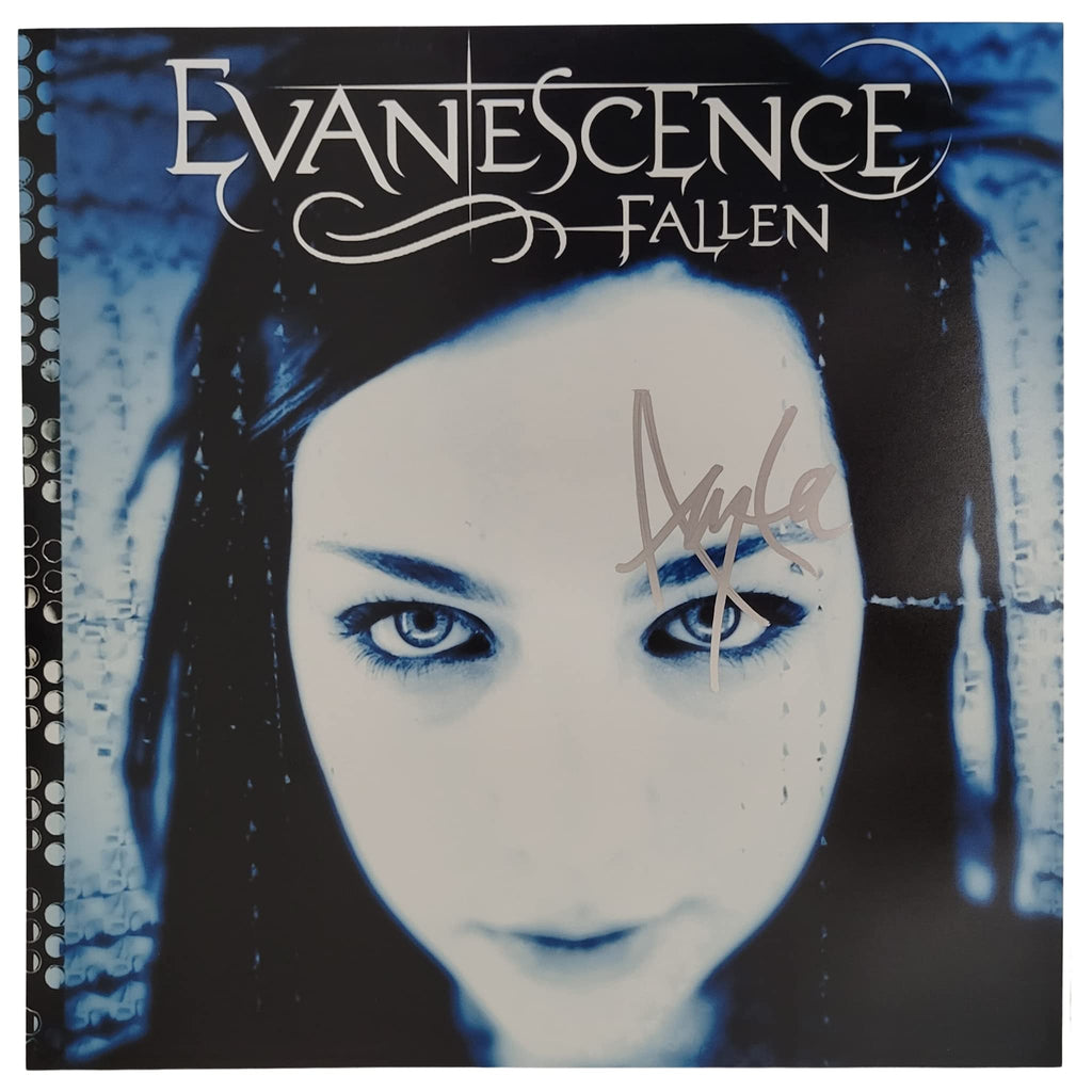 Amy Lee signed Evanescence Fallen 12x12 Photo COA exact proof autographed STAR