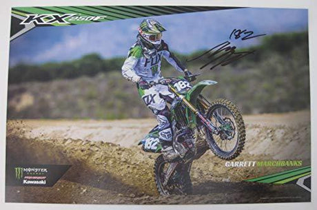 Garrett Marchbanks, Supercross, Motocross, Signed, Autographed, 11x17 Poster, COA Will Be Included