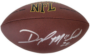 Dexter McCluster Kansas City Ciefs Signed Football Proof COA Ole Miss Rebels
