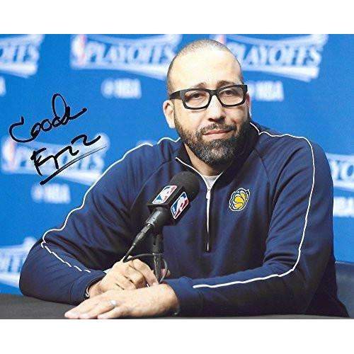 David Fizdale, Memphis Grizzlies, Signed, Autographed, Basketball, 8X10 Photo, a Coa with the Proof Photo of David Signing Will Be Included