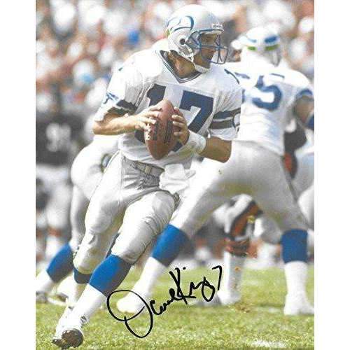 Dave Krieg, Seattle Seahawks, Ring of Honor, Signed, Autographed, 8X10 Photo, a COA With the Proof Photo of Dave Signing Will Be Included..