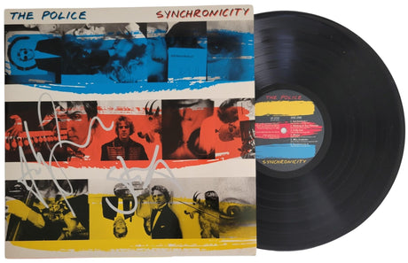The Police Signed Synchronicity Album COA Exact Proof Autographed Vinyl Record