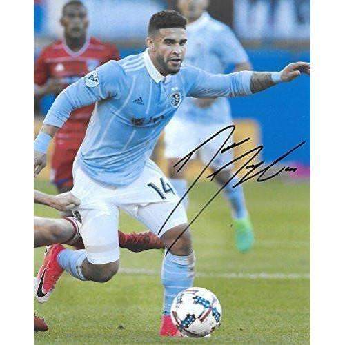Dom Dwyer, Sporting Kansas City, Signed, Autographed, 8x10 Photo, a Coa with the Proof Photo of Dom Signing Will Be Included.