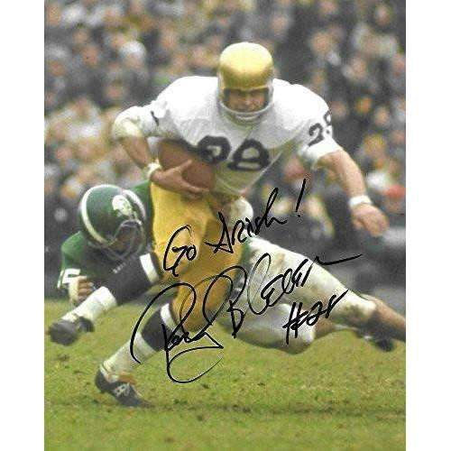 Rocky Bleier, Notre Dame Fighting Irish, Signed, Autographed, 8X10 Photo, a COA with the Proof Photo of Rocky Signing Will Be Included
