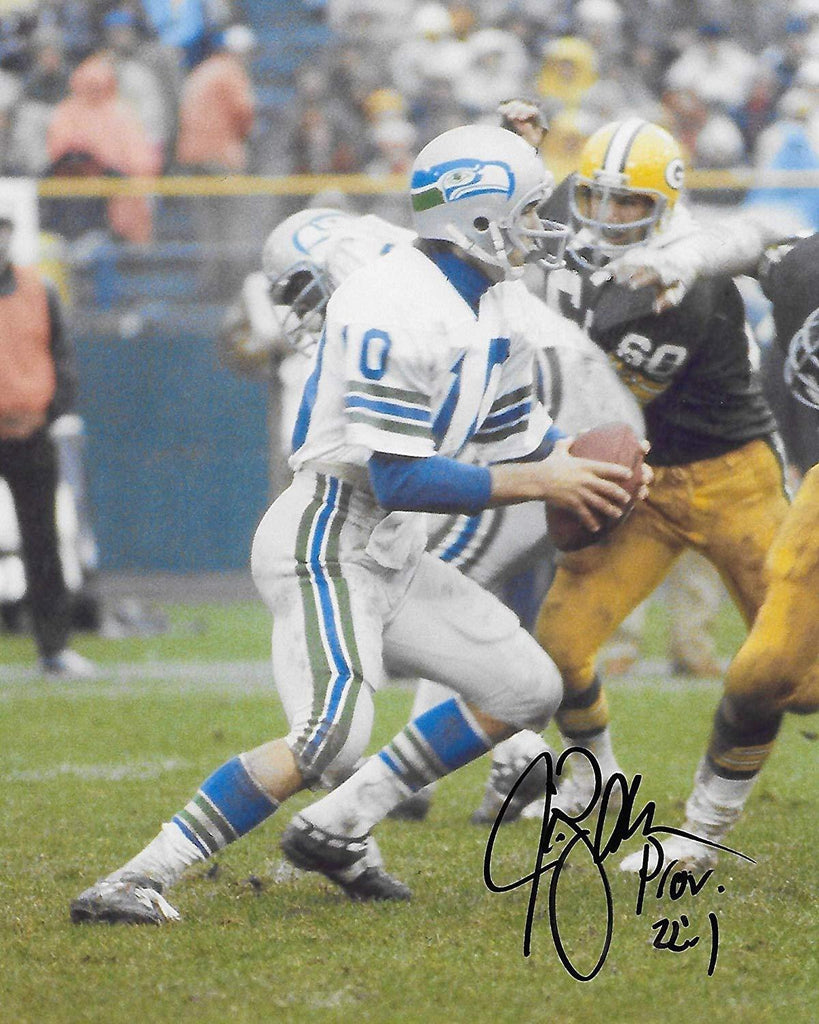 Jim Zorn Seattle Seahawks signed, autographed, 8x10 photo,proof COA