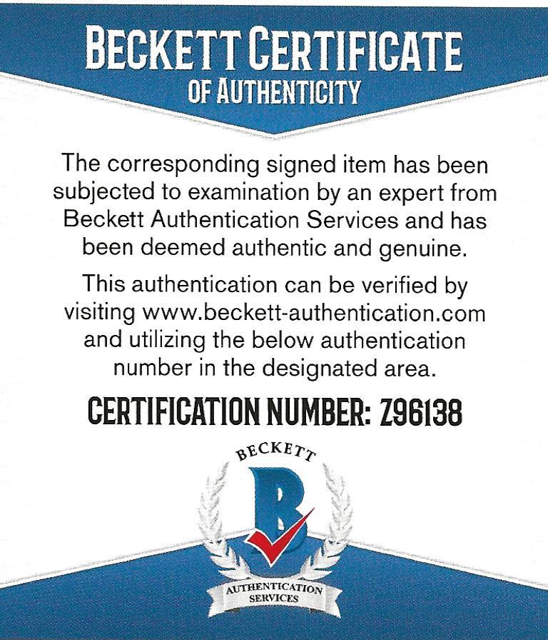 Patti Smith autographed Easter album vinyl record exact proof Beckett COA STAR