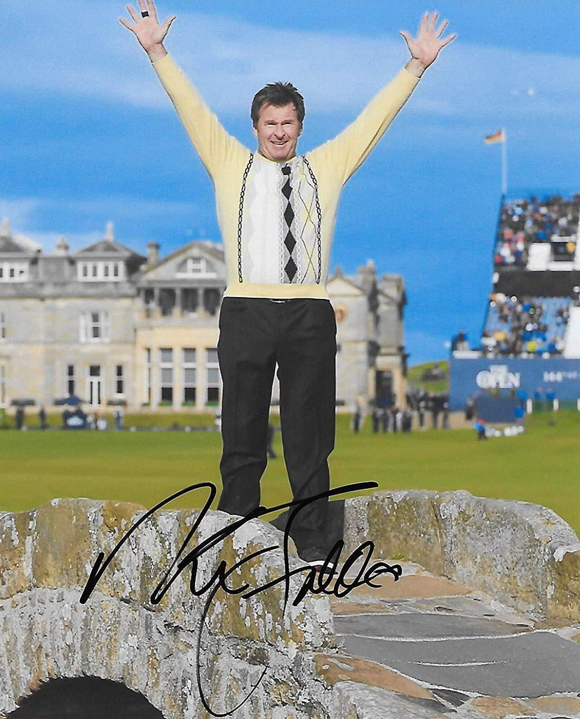 Nick Faldo, PGA Golfer, signed, autographed, 8x10 Photo, COA with the proof photo will be included