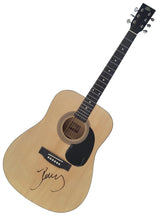 John Mellencamp singer songwriter signed acoustic guitar COA Proof autographed STAR