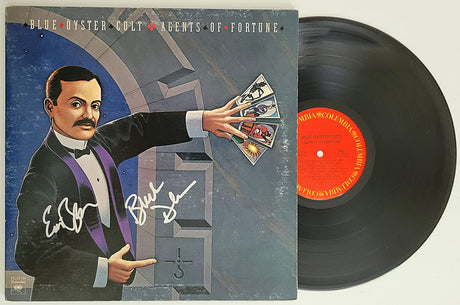 Buck Dharma Eric Bloom signed Blue Oyster Cult album COA exact proof,autographed autographed STAR