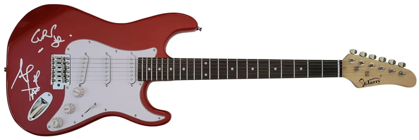 Tears for Fears signed full size electric guitar COA exact proof autographed STAR