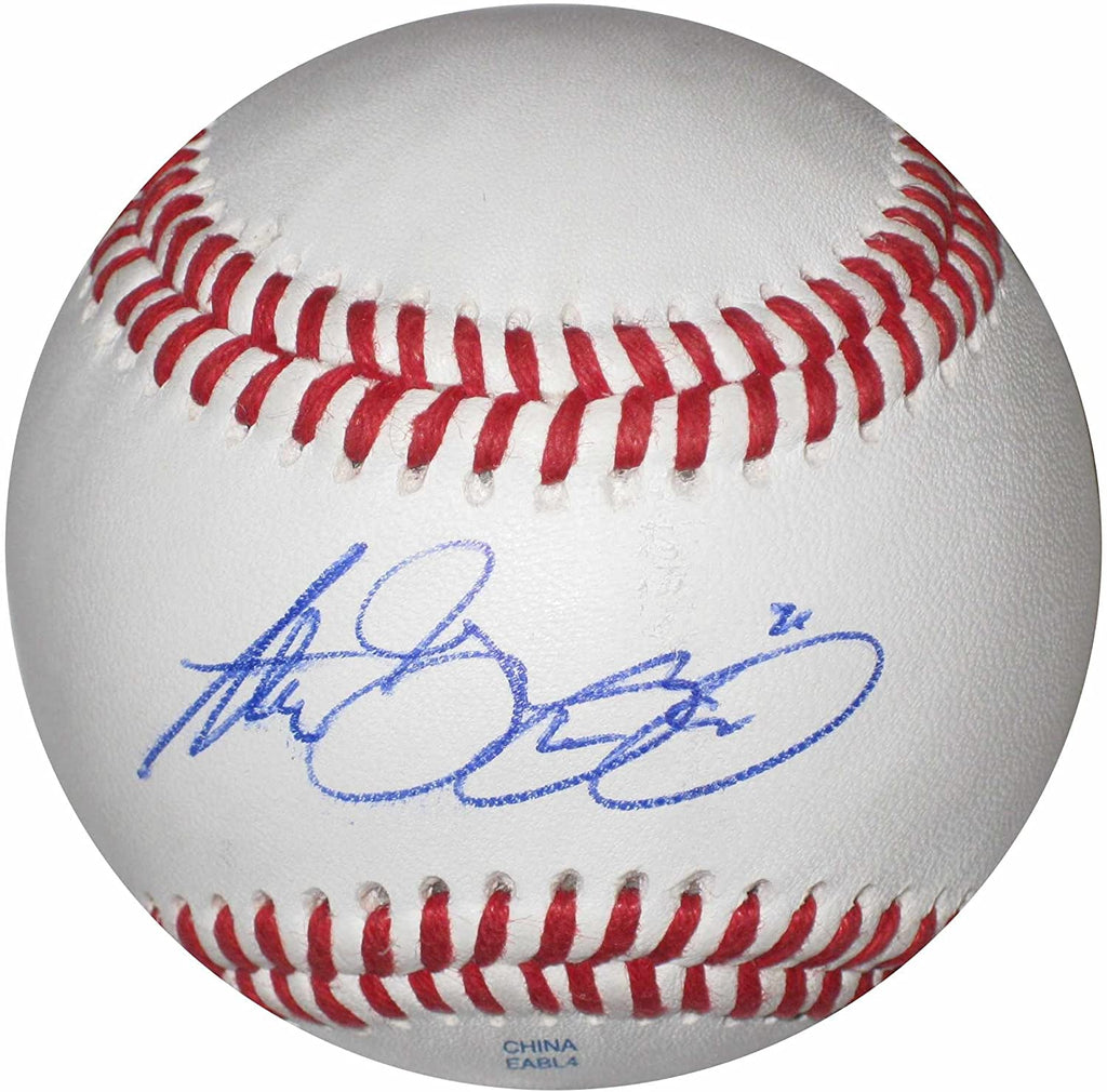 Chi Chi Gonzalez Colorado Rockies Rangers signed autographed baseball COA proof