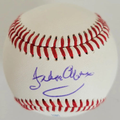 Felipe Alou San Francisco Giants Yankees signed autographed baseball COA Proof