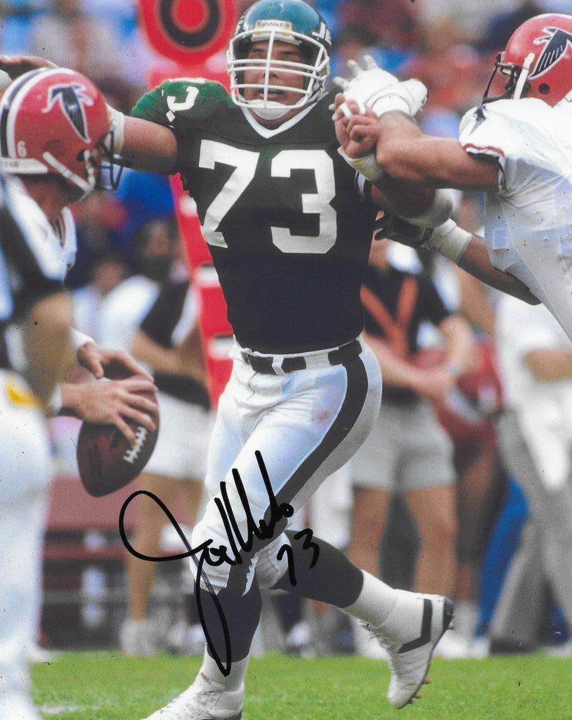 Joe Klecko signed New York Jets 8x10 football photo COA Proof autographed