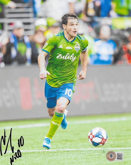 Nicolas Lodeiro signed autographed Seattle Sounders 8x10 photo proof Beckett COA.
