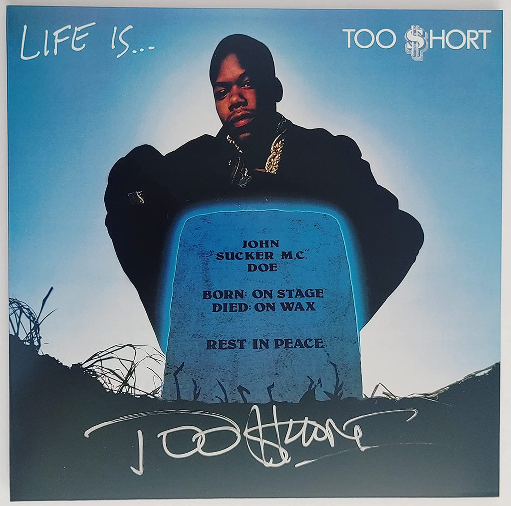 Too Short signed autographed Life is Too Short album vinyl record proof Beckett STAR
