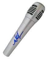 Mark Hoppus Blink 182 signed microphone autographed mic COA exact proof STAR