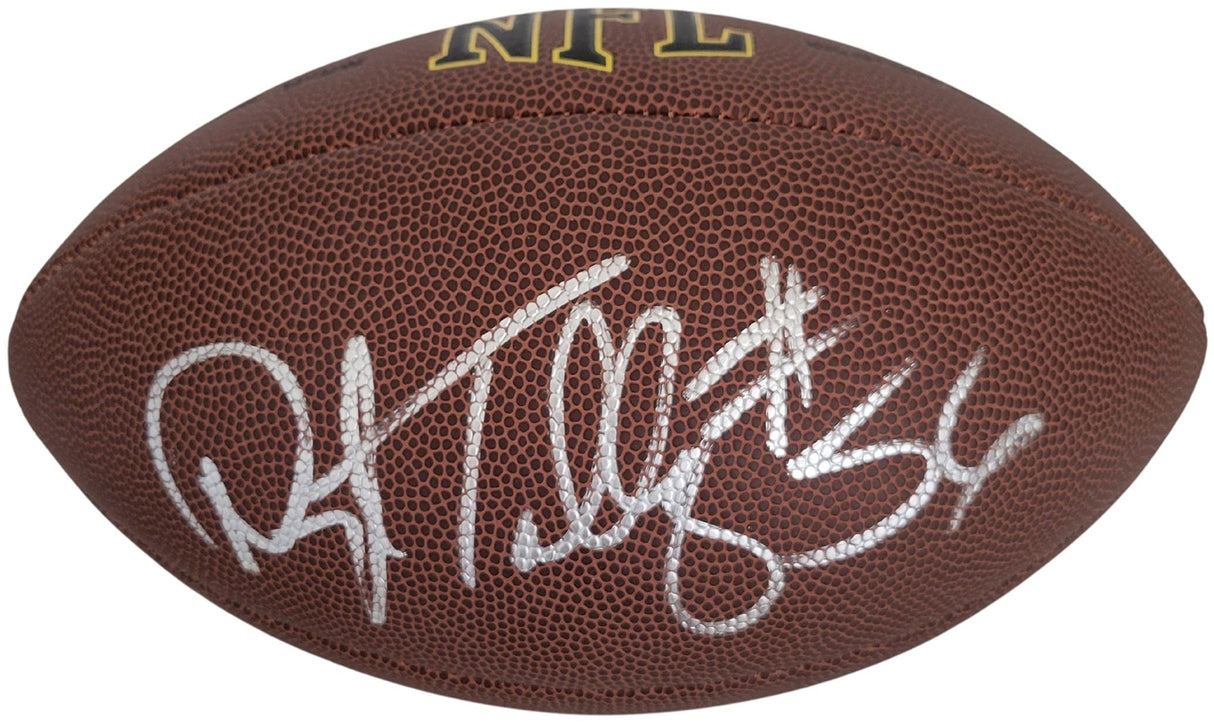 Darryl Talley Buffalo Bills signed NFL football COA exact proof autographed