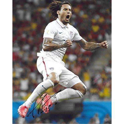 Jermaine Jones, ,LA Galaxy, USA Mens Soccer , Signed, Autographed, 8X10 Photo, a COA with the Proof Photo of Jermaine Signing Will Be Included