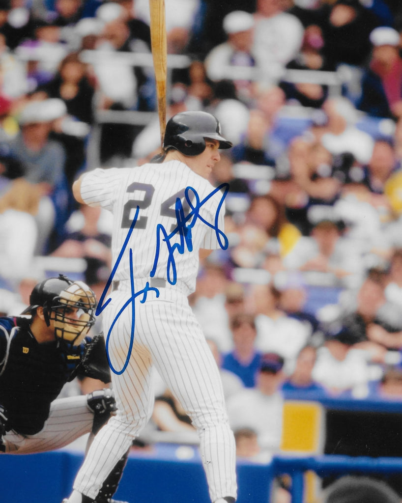 Tino Martinez signed New York Yankees baseball 8x10 photo proof COA autographed