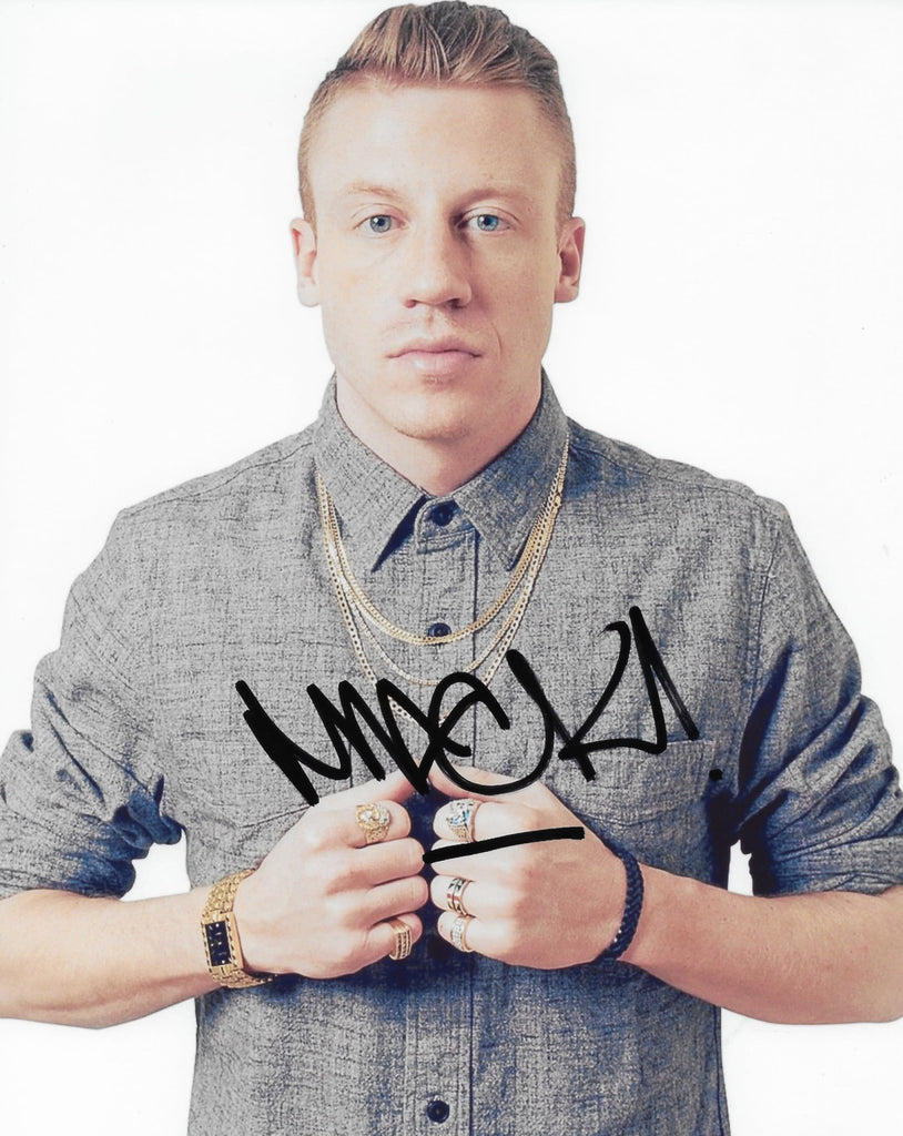 Macklemore Signed 8x10 Photo Proof COA The Heist Rapper autographed STAR