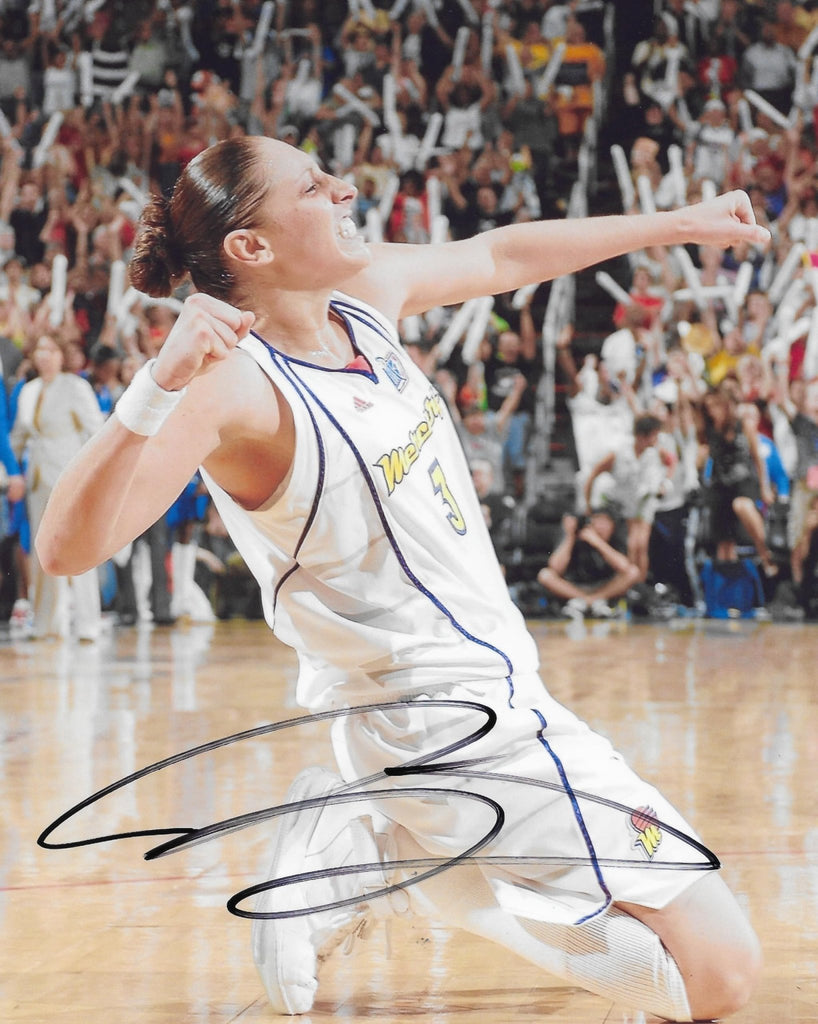 Diana Taurasi signed Phoenix Mercury basketball 8x10 photo COA proof autographed.