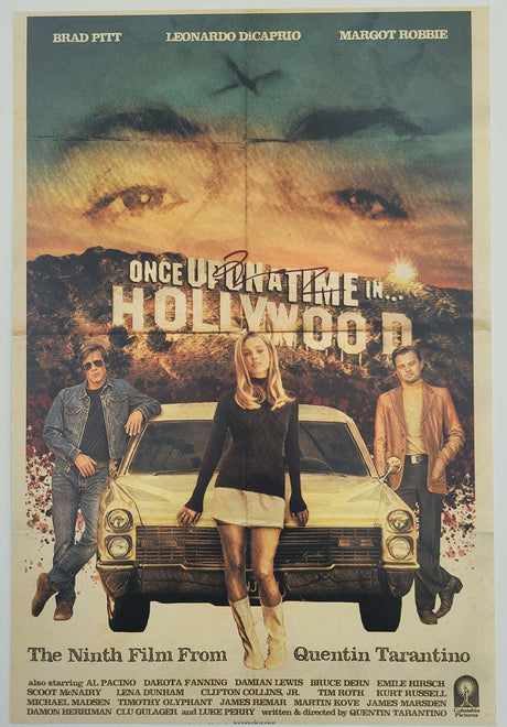 Quentin Tarantino signed Once upon a Time in Hollywood 12x18 photo COA Proof STAR.