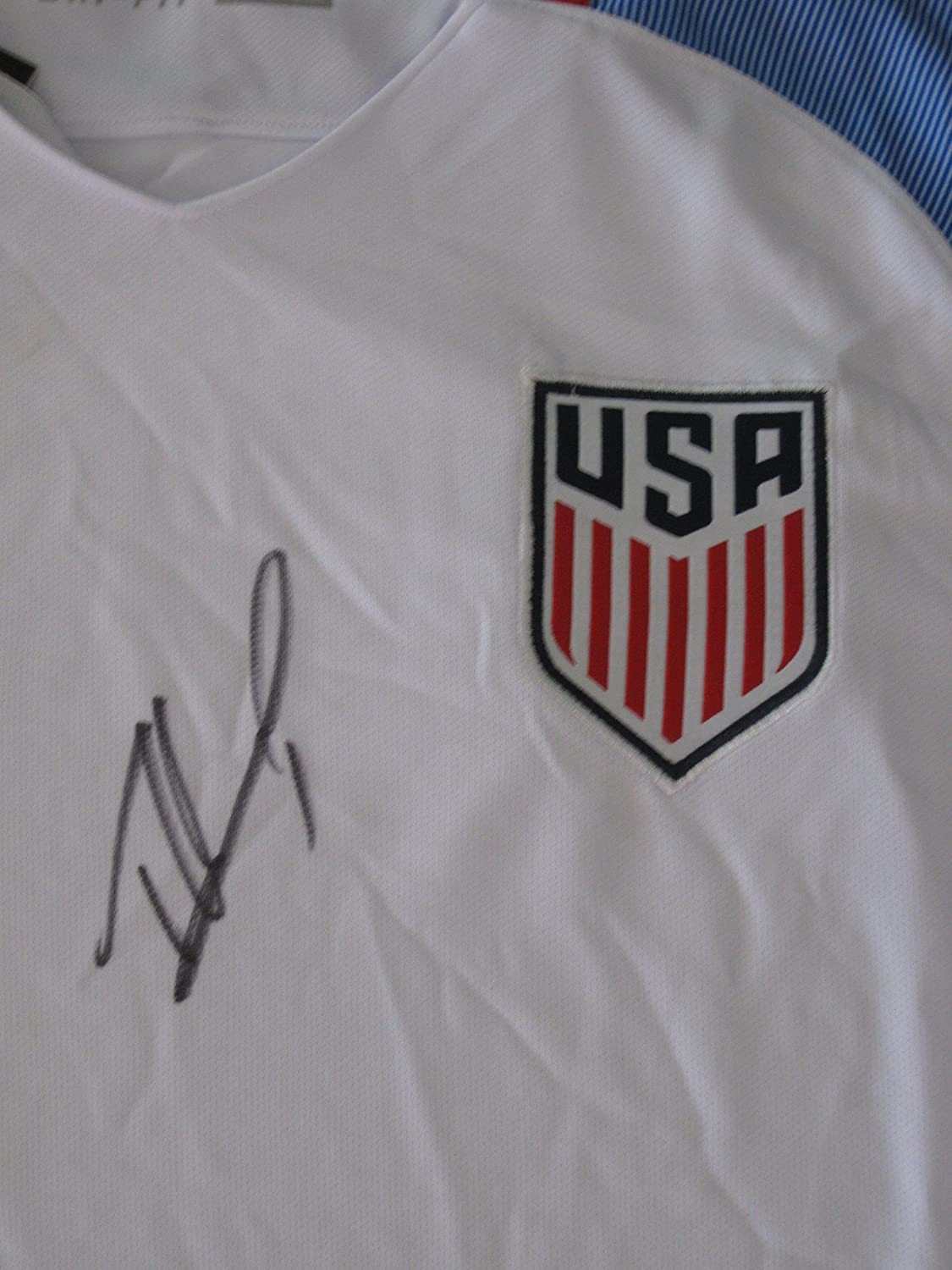 Tim Howard United States team signed USA Soccer Jersey Proof Beckett COA autographed