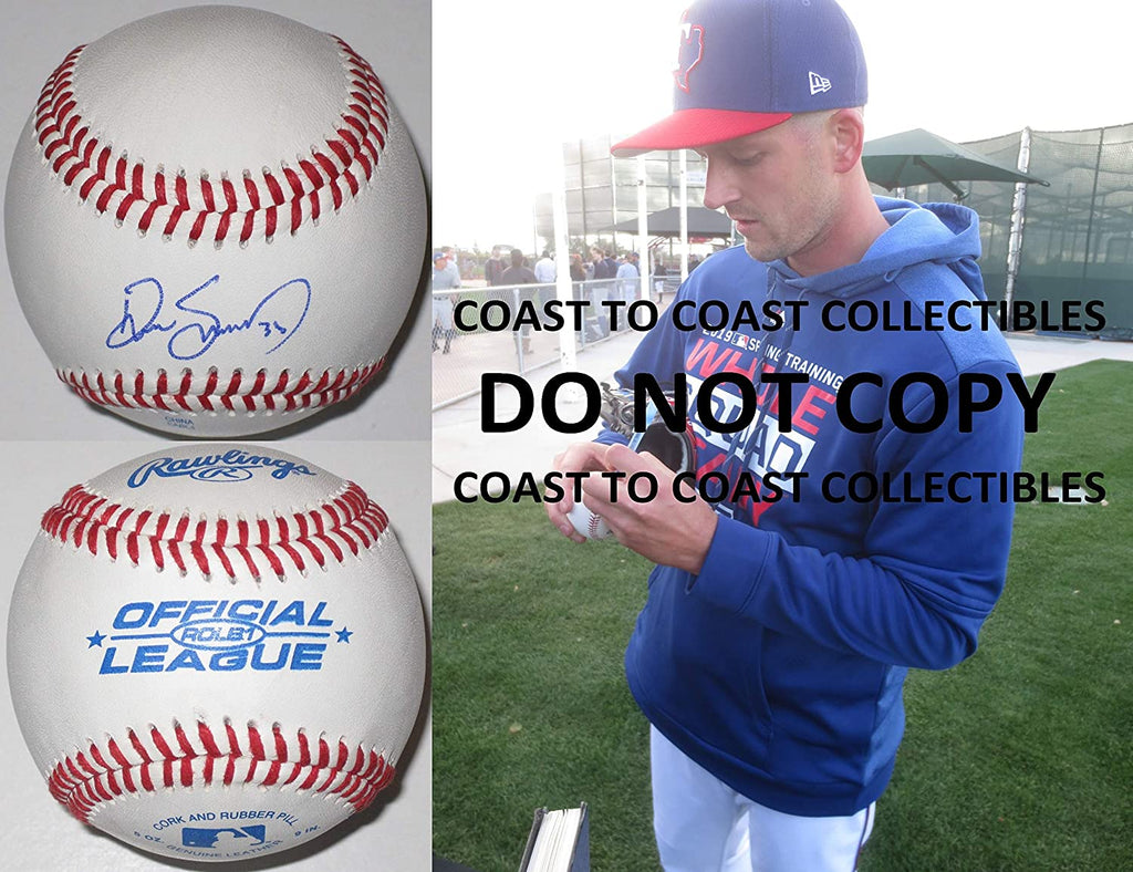 Drew Smyly Giants Rangers Tigers Rays signed autographed baseball COA proof