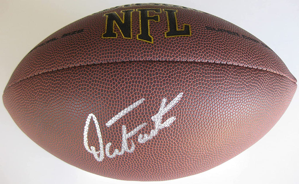Dan Fouts San Diego Chargers Oregon Ducks signed NFL football proof Beckett COA autograph