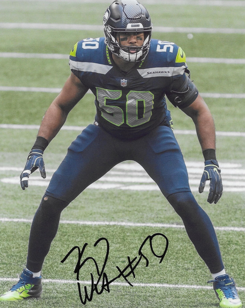 KJ Wright Signed 8x10 Photo COA Proof Seattle Seahawks Football Autographed