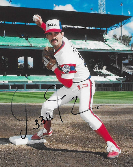 Ozzie Guillen Chicago White Sox signed, autographed, Baseball 8x10 photo,proof COA