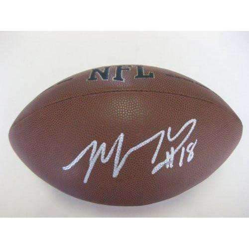 Louis Murphy, New York Giants, Oakland Raiders, Flordia Gators, Signed, Autographed, NFL Football, a COA with the Proof Photo of Louis Signing Will Be Included