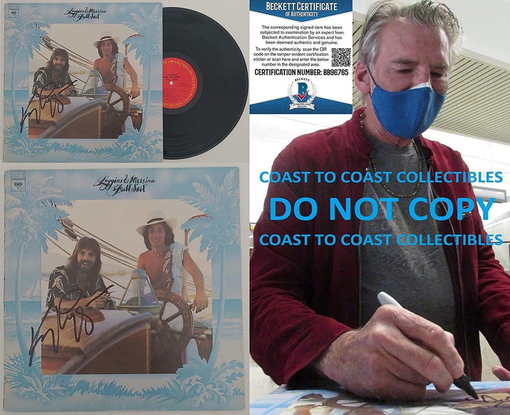 Kenny Loggins signed autographed Full Sail album vinyl record proof Beckett COA STAR