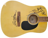 Ann Wilson Nancy Wilson Heart Signed Full Size Acoustic Guitar Proof Autographed STAR